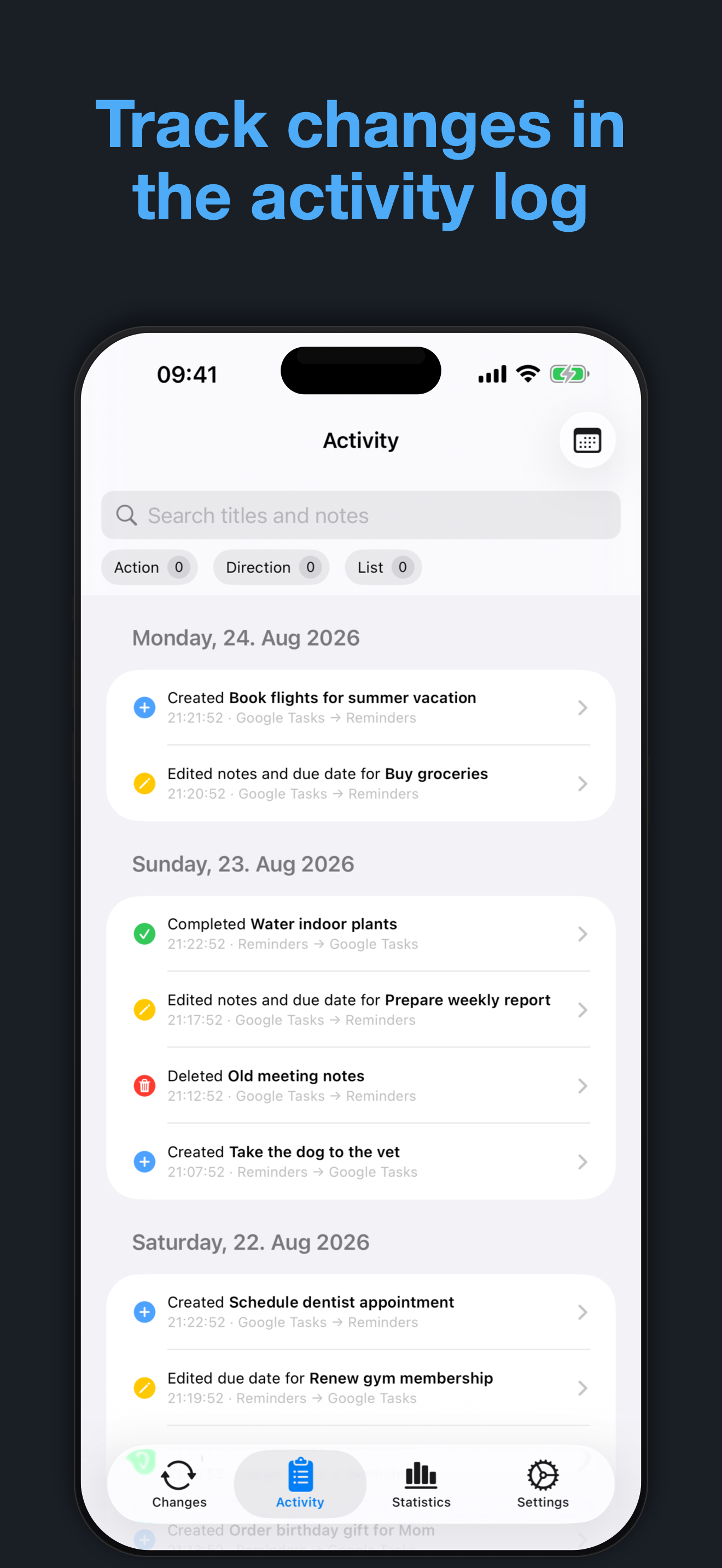 gtsync: Sync Tasks & Reminders screenshot 4