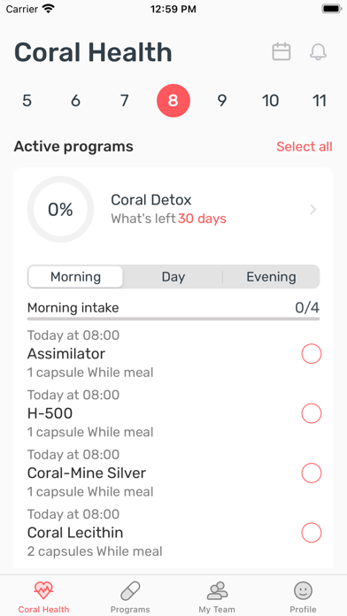 Coral Health Screenshot
