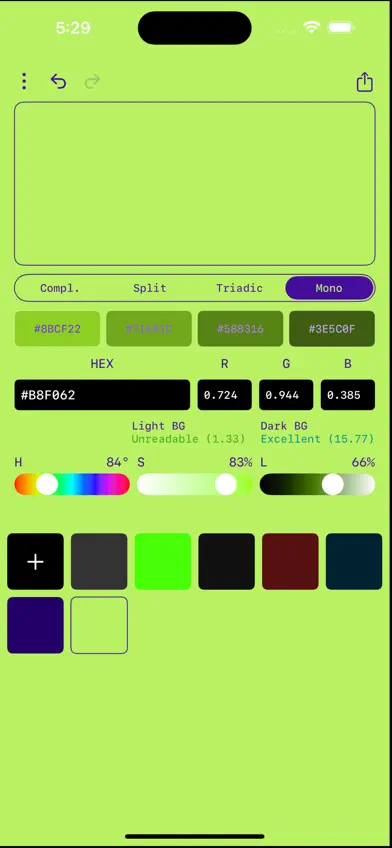 Color Picker – HEX, RGB, & HSL screenshot 3