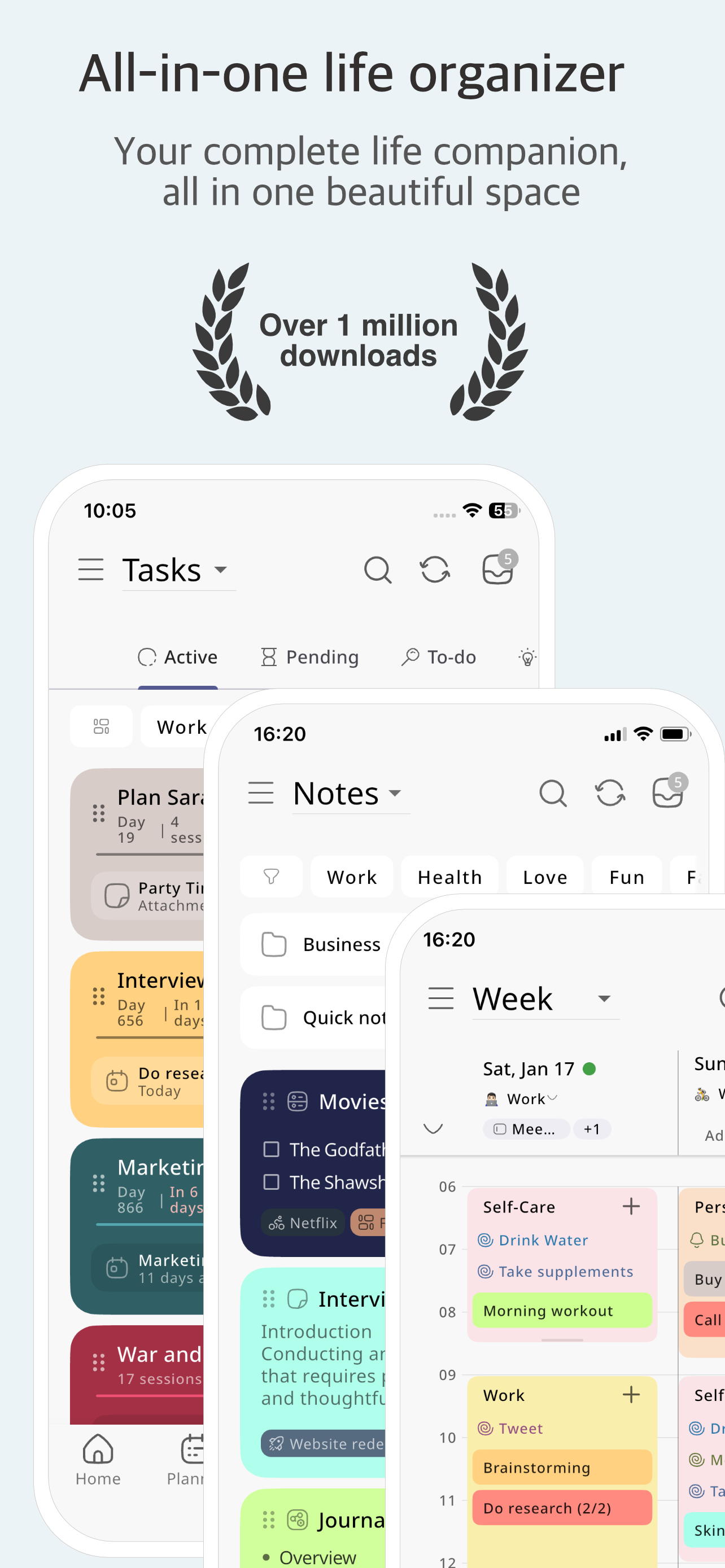 Journal it! Life Organizer