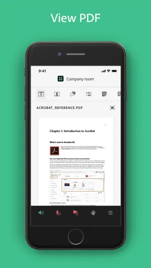 Adobe Connect iPhone Screenshot 7