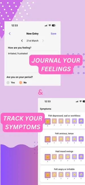 PMDD Tracker: HealCycle screenshot 4