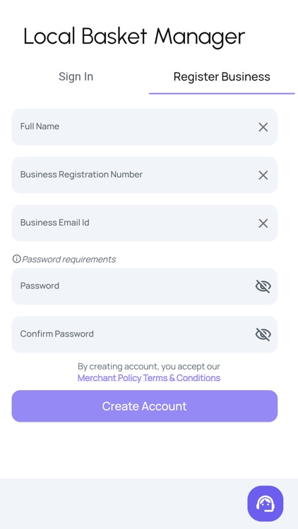 Local Basket Manager