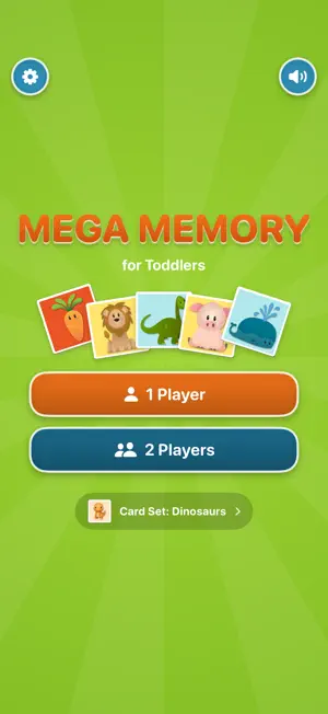 Mega Memory: Toddler Game screenshot 1