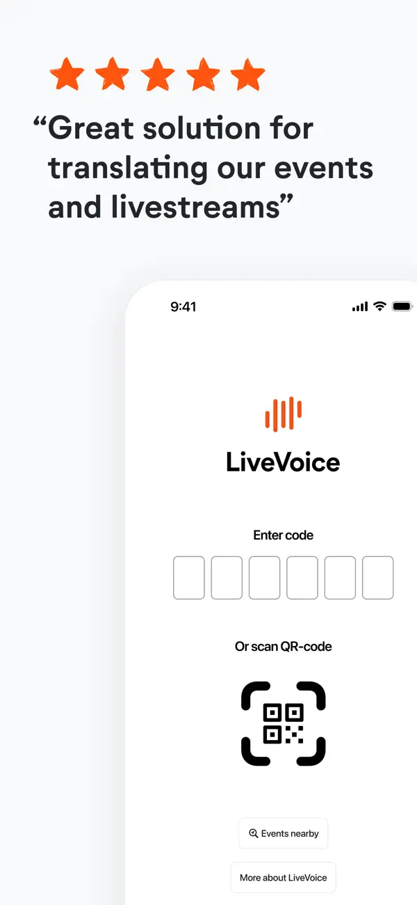 Screenshot #2 pour LiveVoice