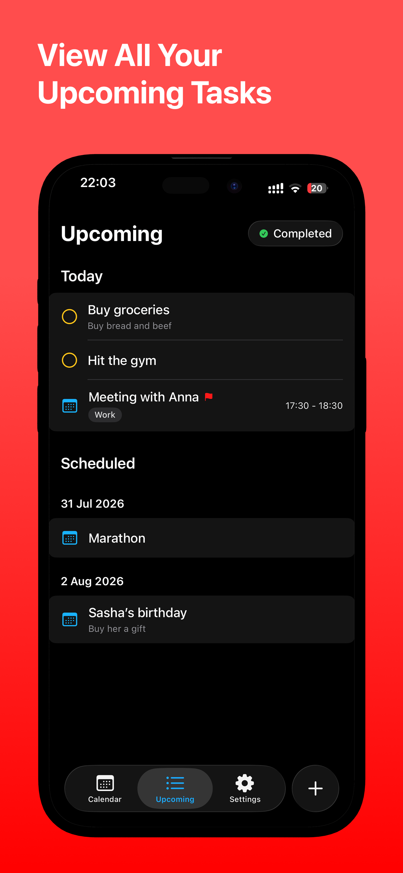 Edin: Calendar & To Do List screenshot 4