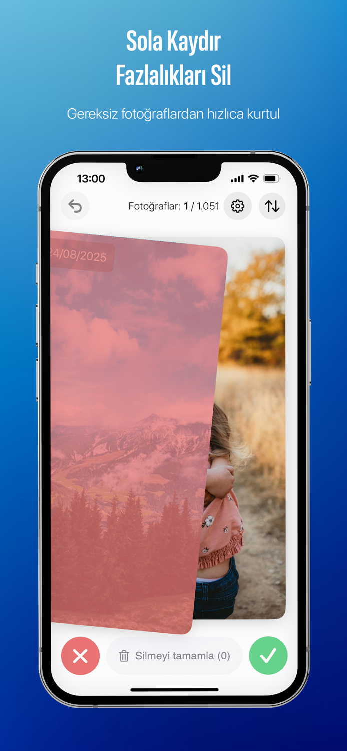 Swipify Galerini Temizle