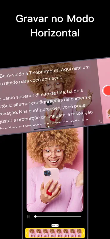 Teleprompter IA: Gravar Vídeo screenshot 4 of 6