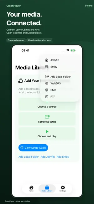 GreenPlayer: Media Player screenshot 4