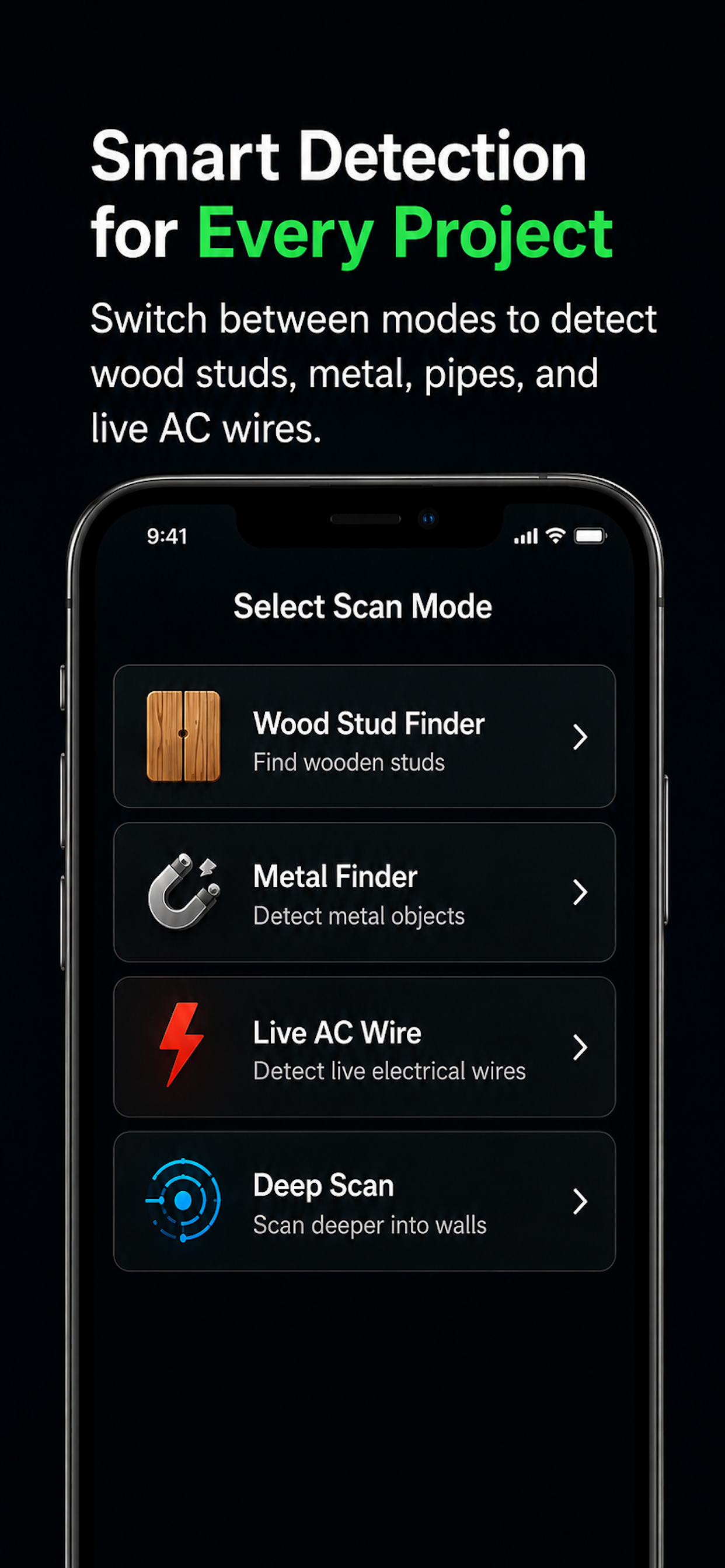 Studfinder Tool Metal Detect screenshot 6
