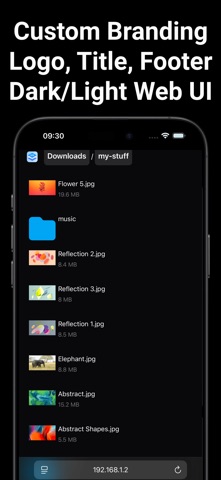 PocketServer: Folder Sharing Screenshot 5 of 5