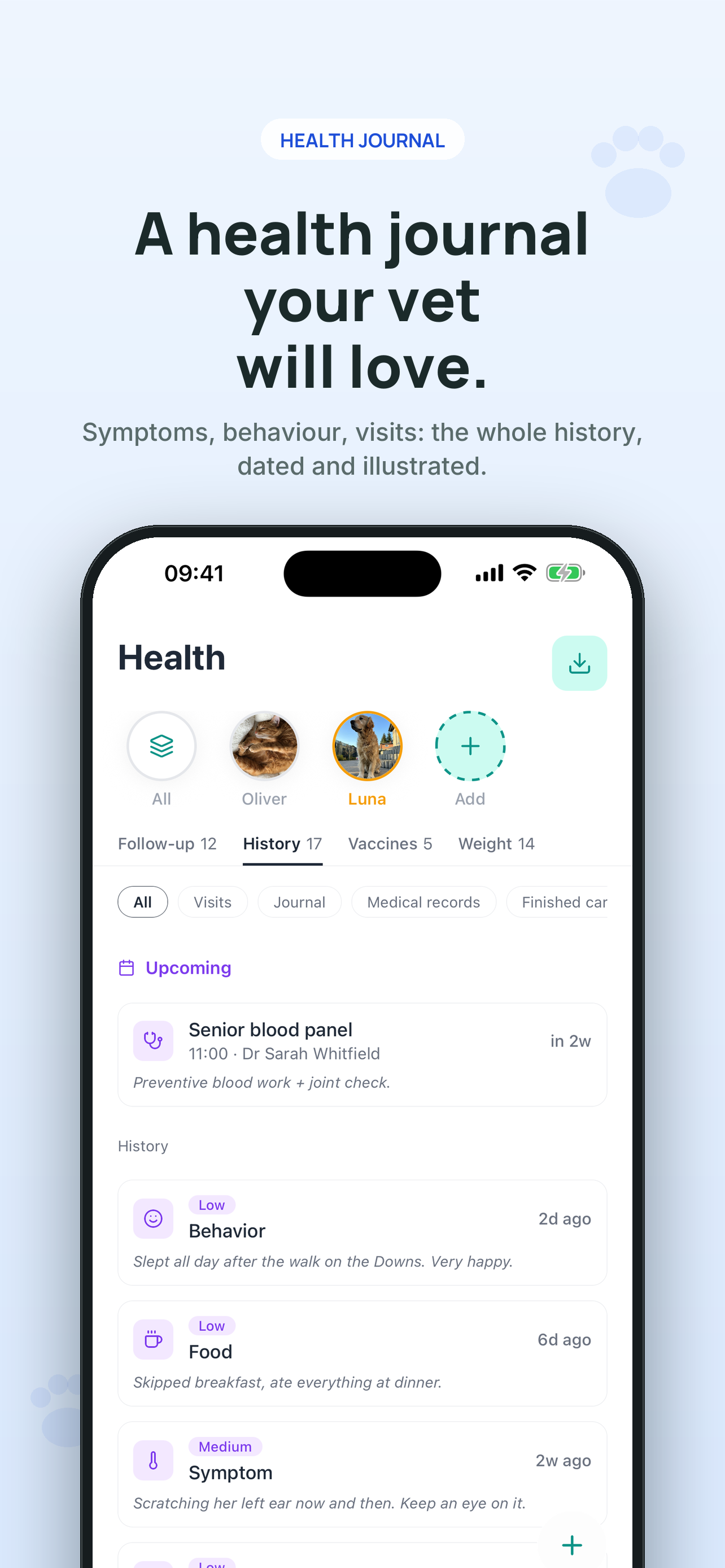 Animoo: Pet Health Record screenshot 9