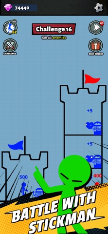 Tower Stickman Hero screenshot 1 of 4