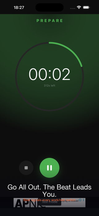 HIIT Beat Timer Screenshot 4 of 4