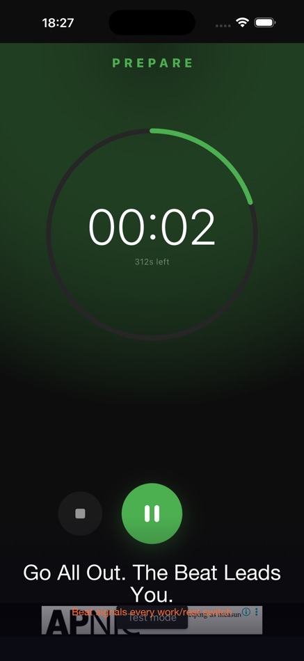 #4. HIIT Beat Timer (iOS) By: arai.me