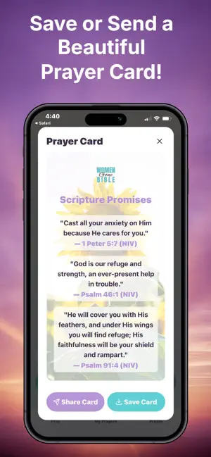 Women Gone Bible: Pray & Send screenshot 2