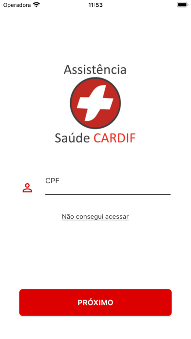Assistência Saúde Cardif Screenshot