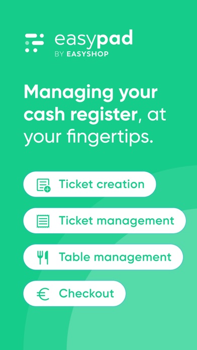 Shopcaisse Pad Screenshot
