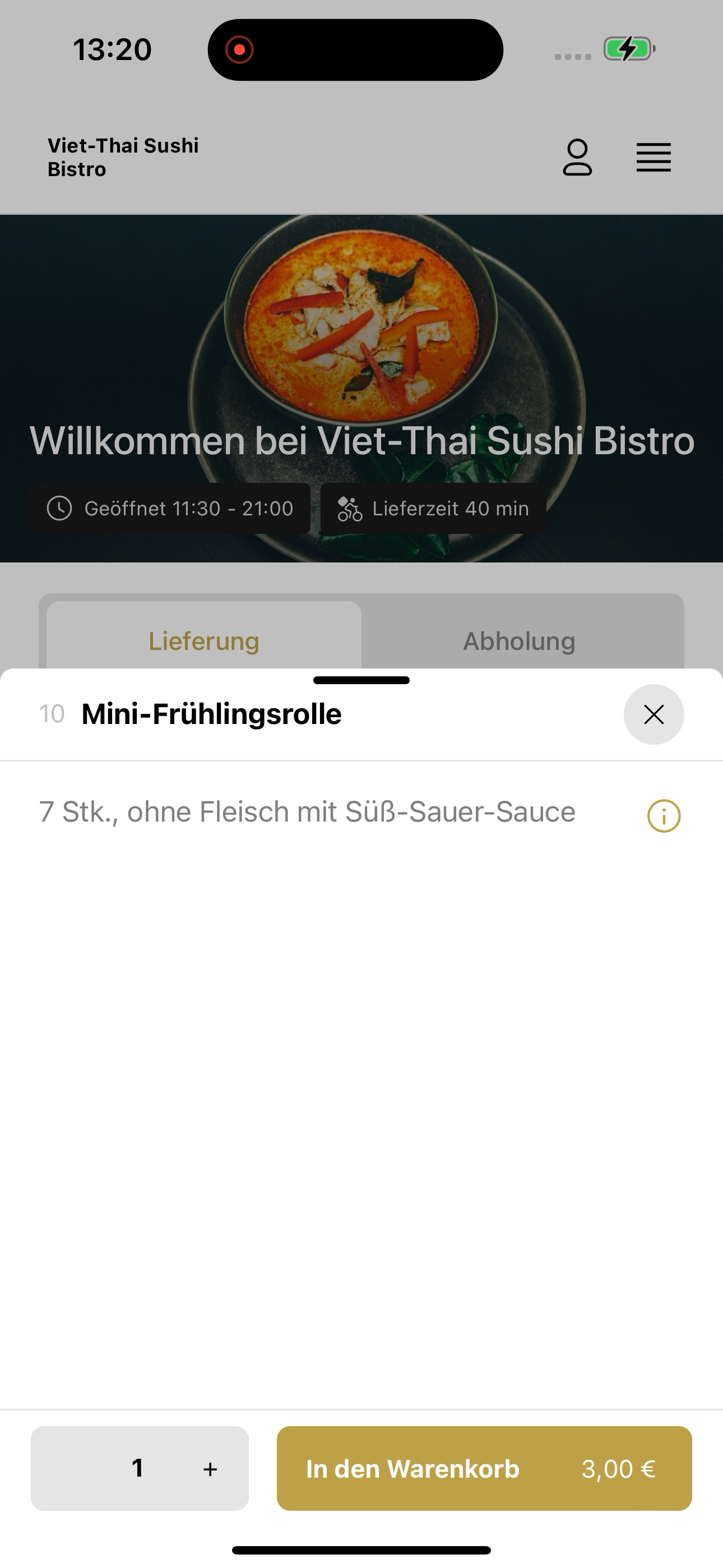 Viet-Thai Sushi Bistro screenshot 7
