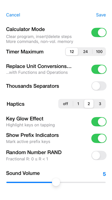 RPN-55 SD iPhone screenshot 9 - Productivity app
