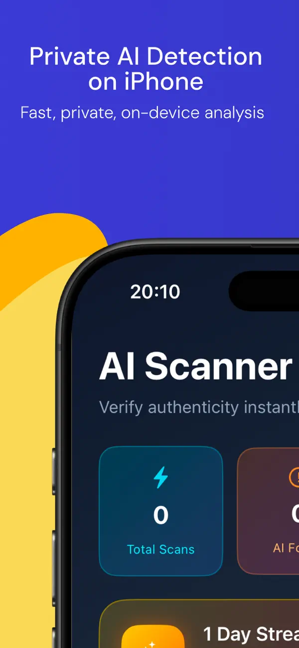 Screenshot #2 pour AI Scanner – AI Detector