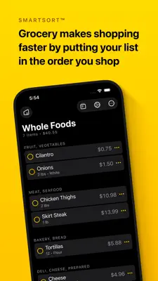 Catch: Grocery Lists 1