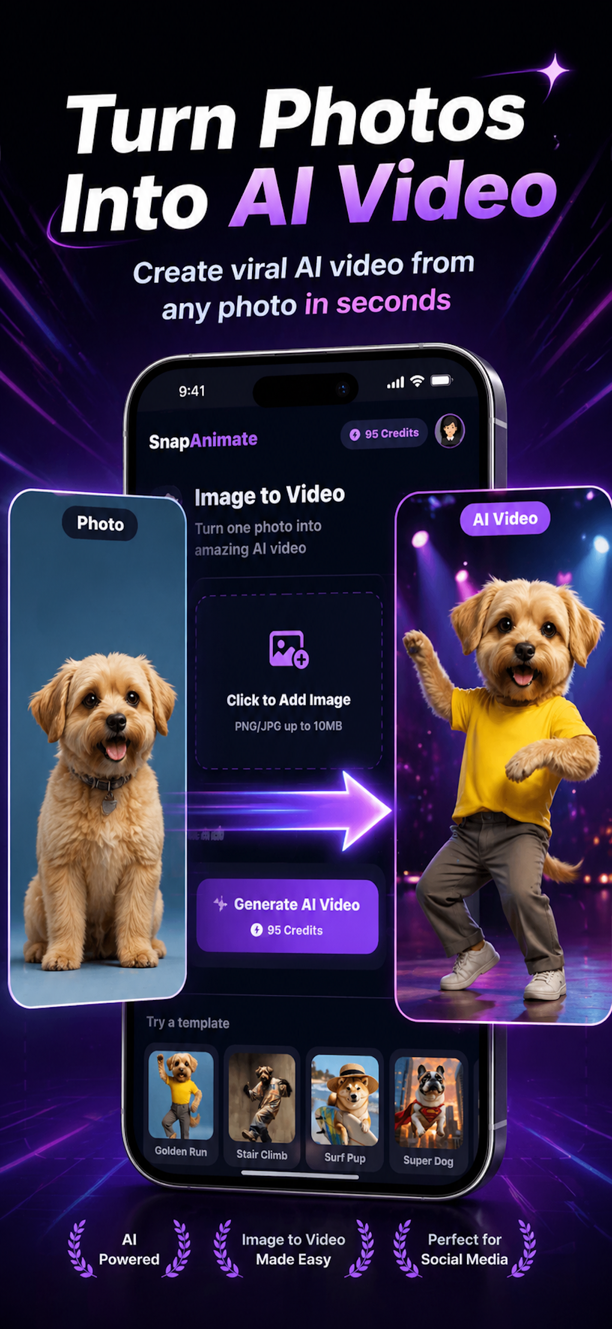 Snapanimate - AI Motion Video screenshot 3