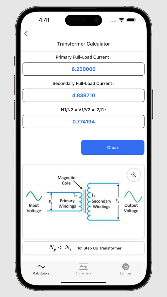 #5. Electrical Calculator (macOS) By: V PUGAZHENTHI