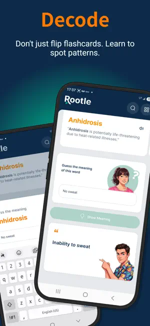 Rootle: Biomedical Vocabulary screenshot 2