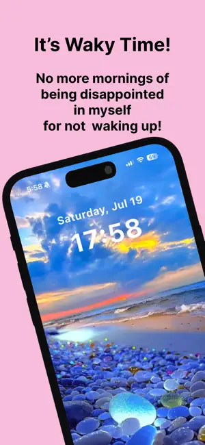 Waky Alarm - Start proud today screenshot 1