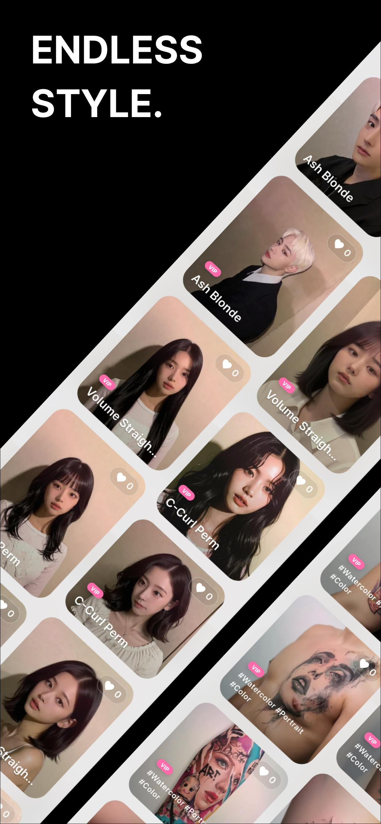 AI Hair Try-On - GlowMe