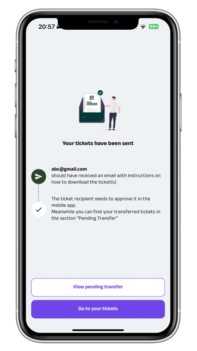 CPL Ticket Wallet Screenshot