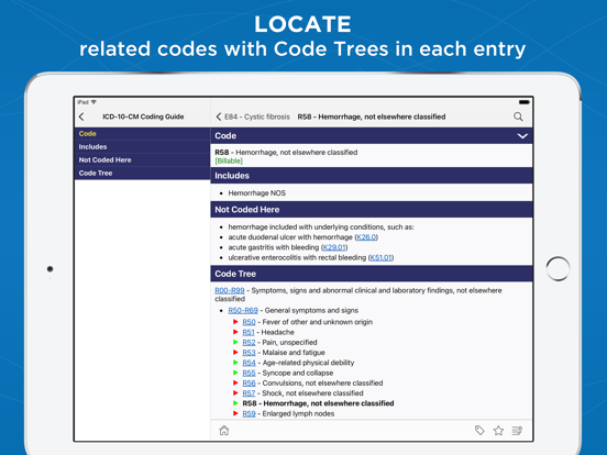 Screenshot #5 pour ICD 10 Coding Guide – Unbound