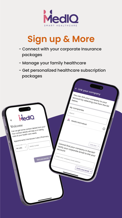 MedIQ Smart Healthcare Screenshot