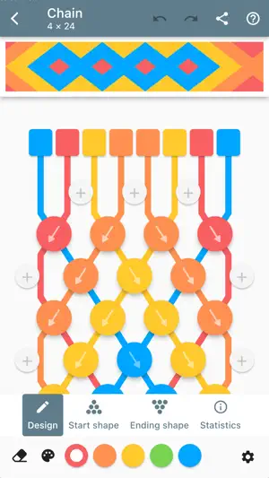 Friendship Bracelet Designer screenshot 2