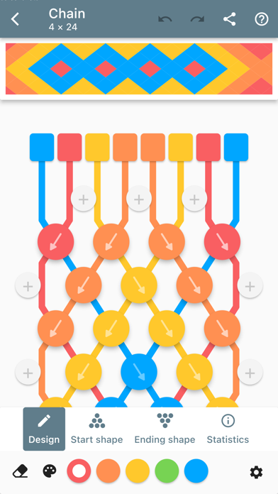 Friendship Bracelet Designer Screenshot 2 of 7