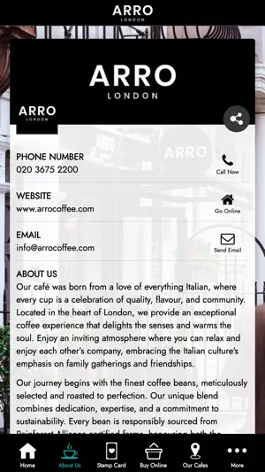 ARRO Coffee screenshot 2