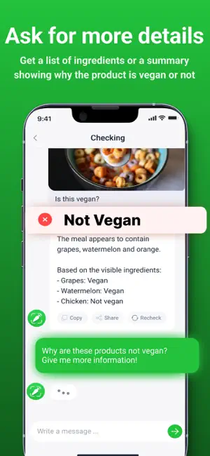 Vegan Scan - food scanner screenshot 3