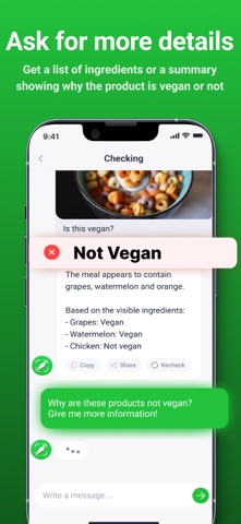 Vegan Scan - food scanner screenshot