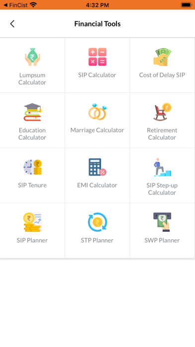 Profinity Mutual Funds Screenshot
