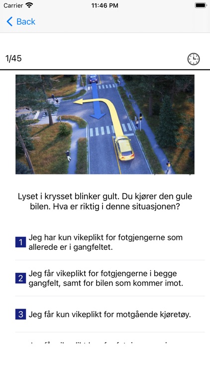 Teoritentamen for bil screenshot-6