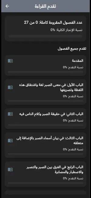 عدة الصابرين وذخيرة الشاكرين screenshot 1