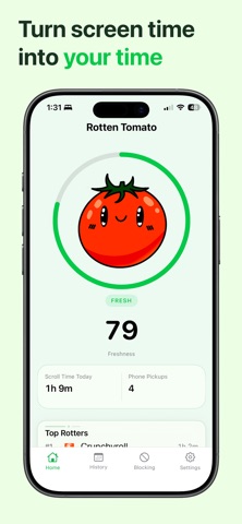 Tomato: Screen Time Control Screenshot 1 of 9
