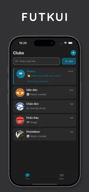 FutKui – Sports Hangout screenshot 1