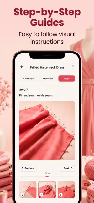 SewBuddy:Sewing Patterns Guide screenshot 3