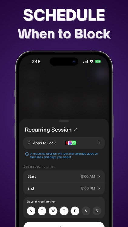 LockMyApps Screen Time Control screenshot-3