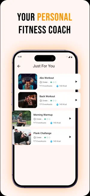 Workout for Men: Home & Gym screenshot 2