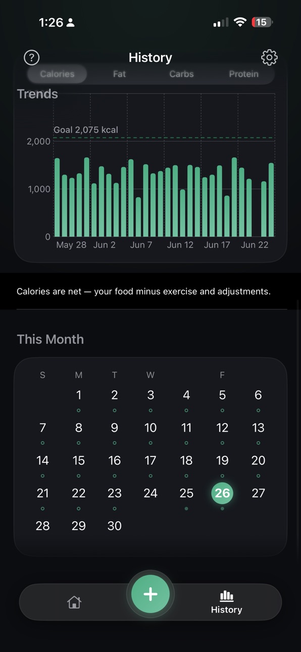 iPhone screenshot