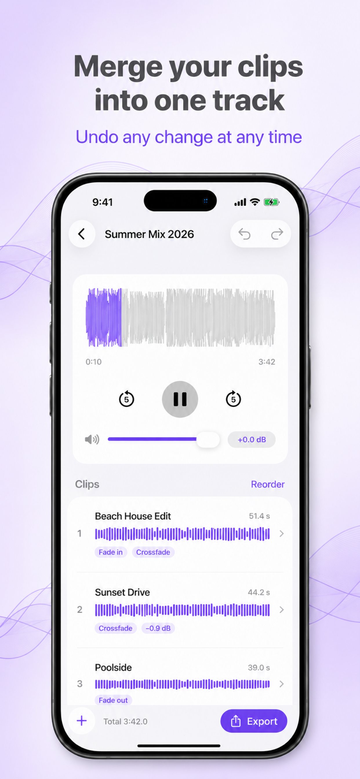 Audio Studio: Sound&MP3 Editor screenshot 3
