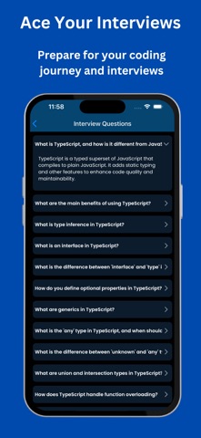 Learn TypeScript | Code & Run iPhone screenshot